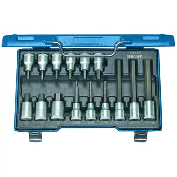 GEDORE  rátűzőkulcs készlet 1/2" 5-17 mm 15 részes (6129360)