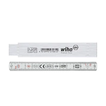 Wiha LongLife szegmenses mérőléc 1m metrikus, 10 tagos 13 mm (27061)