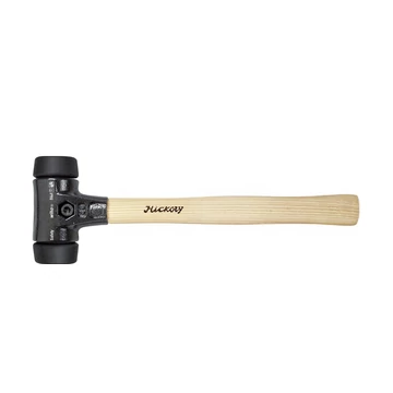 Wiha Cserélhető fejű kalapács közepesen puha/közepesen puha Hickory fanyéllel, kerek kalapácsfejjel 80, 490 mm (26439)