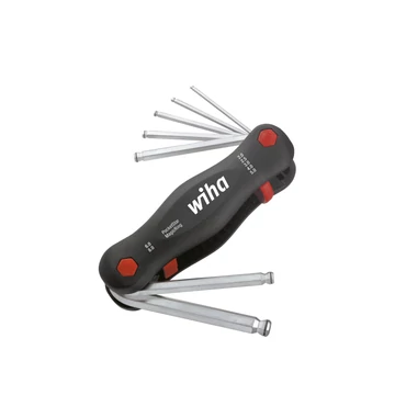 Wiha Multitool PocketStar® Hatlapú gömbfejű MagicRing 7 részes SB-verzió eurolyukas akasztóval (23033)