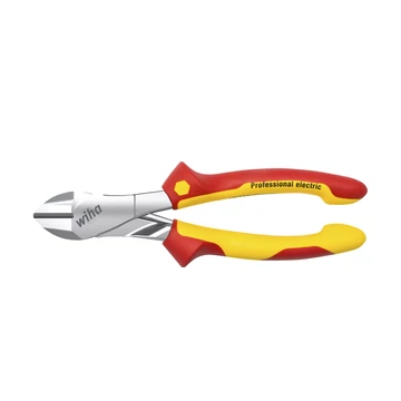 Wiha Professional electric erő-oldalcsípő fogó be- és kikapcsolható nyitórugóval 200 mm, 8" (41329)