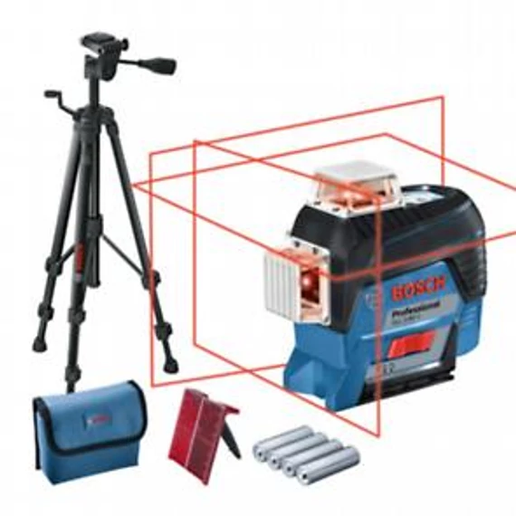 Bosch GLL 3-80 C + BT 150 (carton kit), 0601063R01