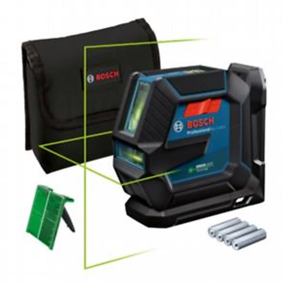 Bosch GLL 2-15 G zöld vonallézer + LB 10, 0601063W00