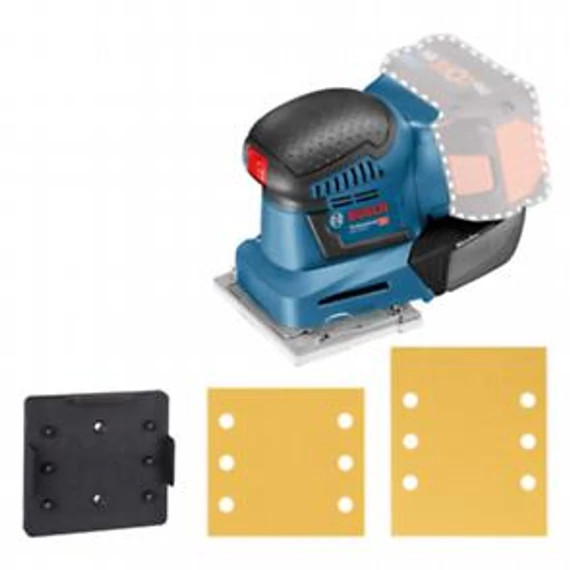 Bosch GSS 18V-10 Akkus rezgőcsiszoló Solo, 06019D0200
