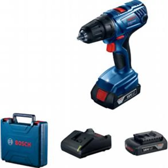 Bosch GSR 180-LI Akkus fúrócsavarozó 2x2.0Ah, 06019F8109