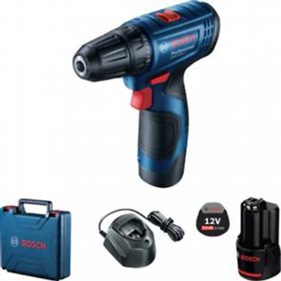 Bosch GSR 120-LI Akkus fúrócsavarozó 2x2.0Ah, 06019G8000
