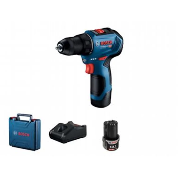 Bosch GSR 12V-30 Akkus fúrócsavarozó (2x2,0Ah), 06019G9000