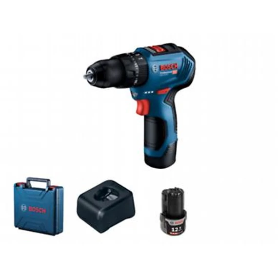 Bosch GSB 12V-30 Akkus ütvefúró-csav 2x2Ah, 06019G9100