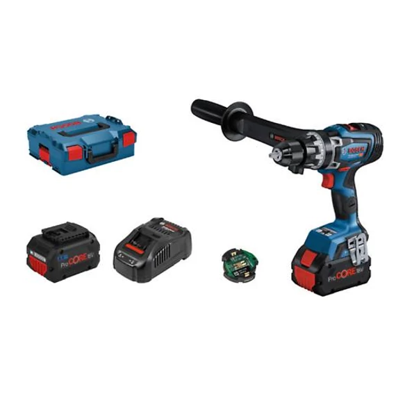 Bosch GSB 18V-150 C Akkus ütvefúró+2x PC 8Ah, 06019J5105