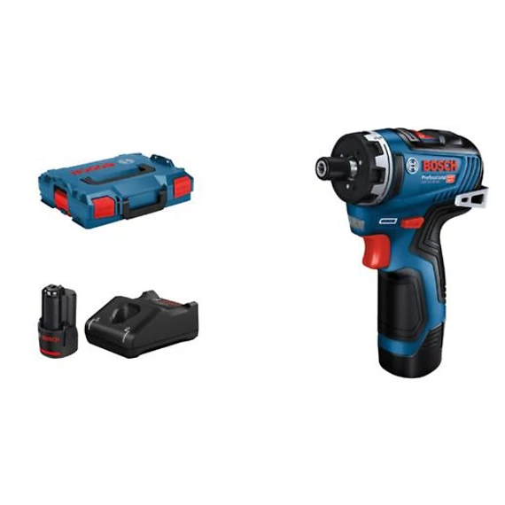 Bosch GSR 12V-35 HX Akkus fúrócsav 2x3,0Ah L-b, 06019J9100