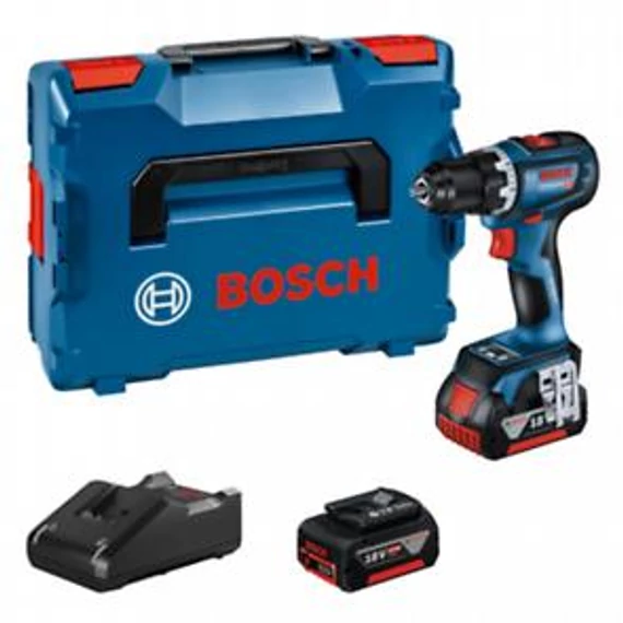 Bosch GSR 18V-90 C Akk.fúrócsav.2x4,0Ah L-boxx, 06019K6003
