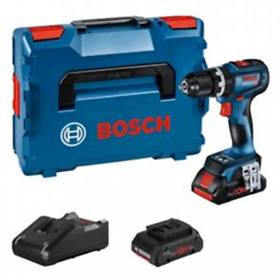 Bosch GSB 18V-90 C 2x4.0Ah ProCore L-Boxx, 06019K6104