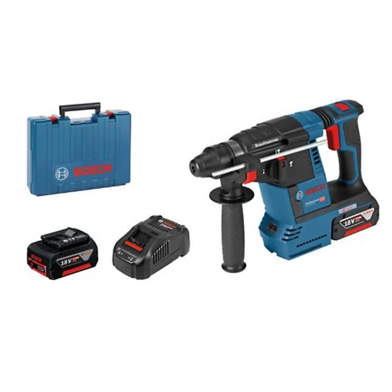 Bosch GBH18VF-26 2Akkus fúrókalapács kofferben, 0611909003