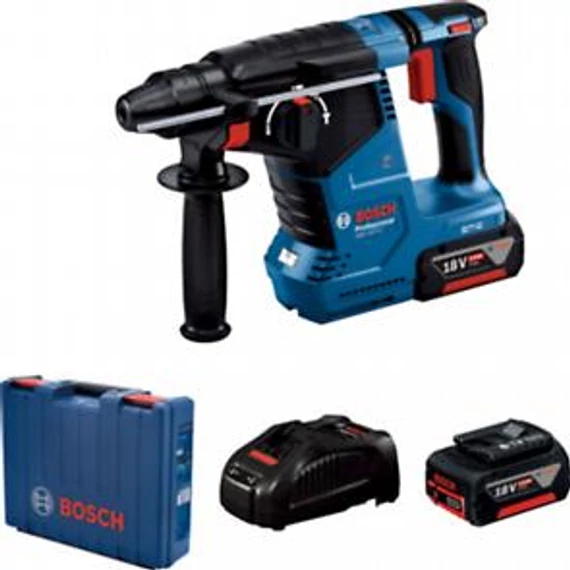 Bosch GBH 187-LI Akkus fúrókal. 2x5,0Ah koffer, 0611923021