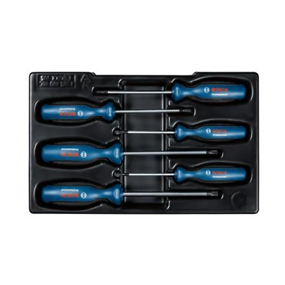 Bosch Csavarhúzó Torx készlet 6db, 1600A01V09