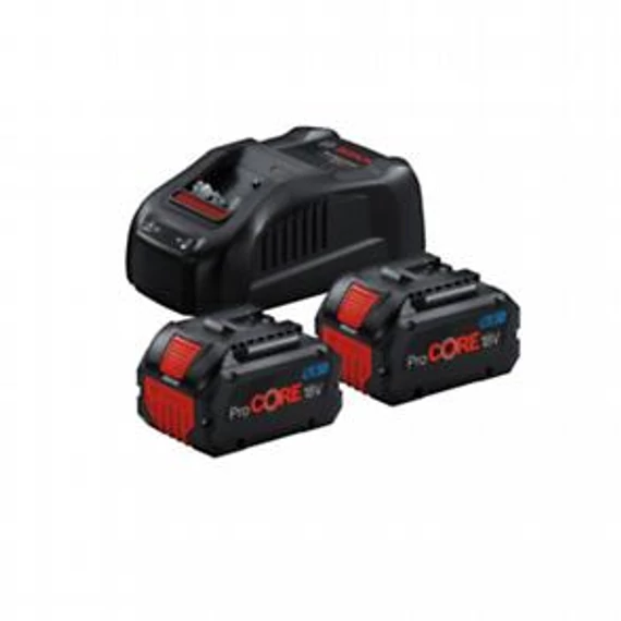 Bosch 2xProCORE 18V 5,5Ah Akku+GAL 1880CV Tölt, 1600A0214C