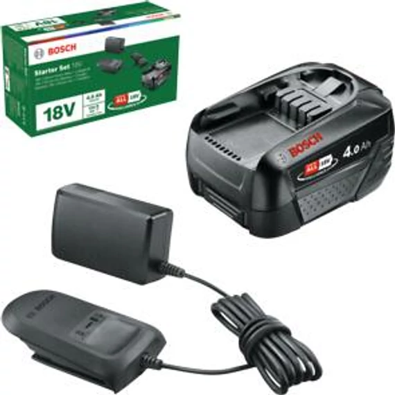 Bosch Akkumulátor Szett Starter Set 18 V 4 Ah, 1600A024Z5