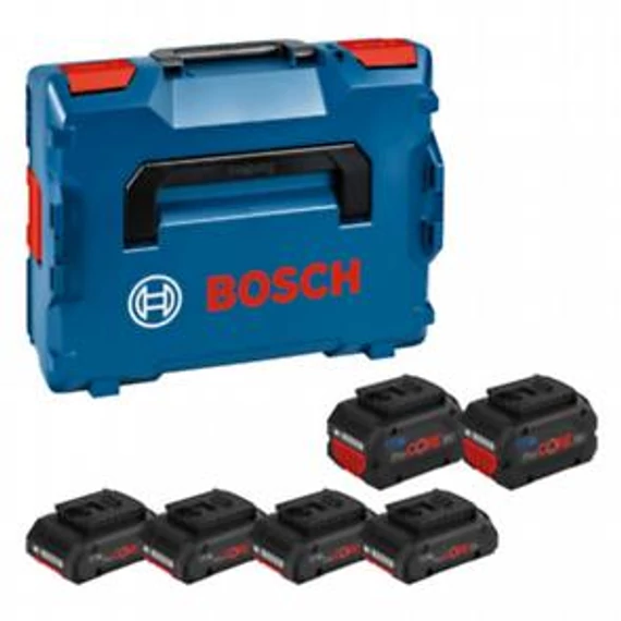 Bosch AKKUMULÁTOR 4x PC18V4.0+2x PC18V 8.0, 1600A02A2T