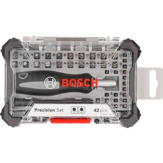 Bosch Precíziós csavarbehajtó bitkészlet 42 db, 2607002835