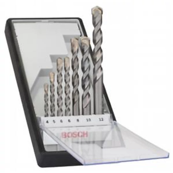 Bosch Robust Line Silver P. Set 7pcs EU, 2607010545