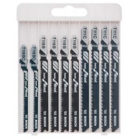 Bosch X-PRO FŰRÉSZLAP SZETT FÁHOZ 10 DB, 2607010629