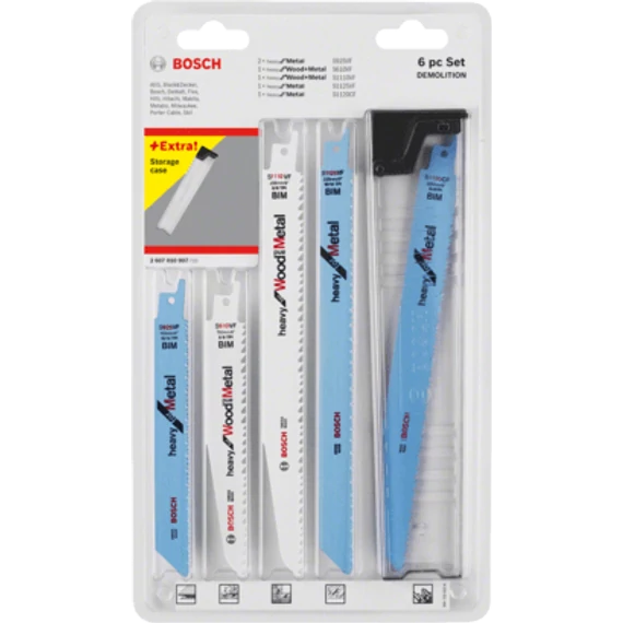 Bosch Fûrészlap Készlet RB - 6ER SET DEMOLI, 2607010907