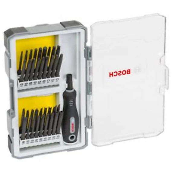Bosch Csavarozó bit készlet 26pc mini ratchet, 2607017322