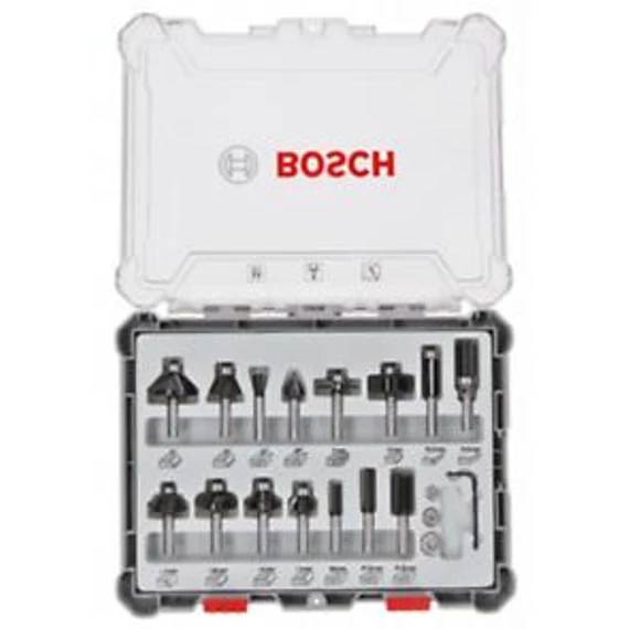 Bosch 15 db-os Marószár készlet befogatás:8mm, 2607017472