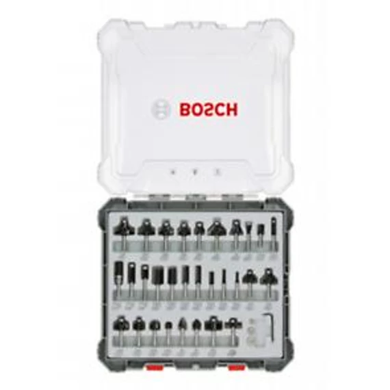 Bosch 30 db-os Marószár készlet befogatás:6mm, 2607017474