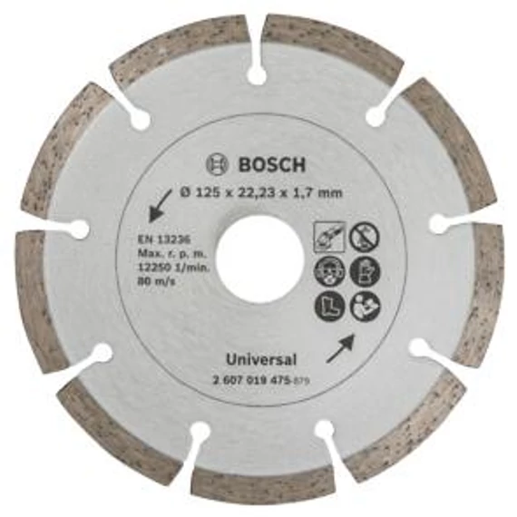Bosch PL 125MM GYÉMÁNT ÉP.A, 2607019475