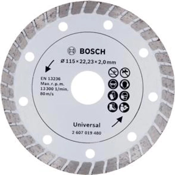 Bosch PL GYÉMÁNT KORONG 115 MM turbo, 2607019480