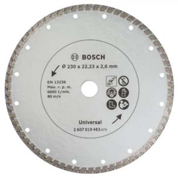 Bosch Prom 1 Stk. Dia-TS Turbo 230mm Baumat., 2607019483