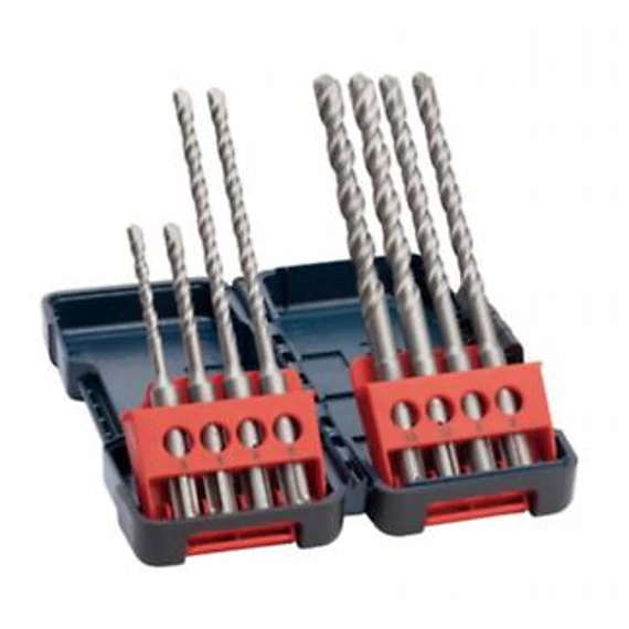Bosch 8 részes SDS plus-3 Tough Box, 2607019903