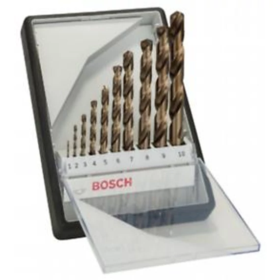 Bosch 10 tlg. HSS-Co Bohrer Set RobustL, 2607019925