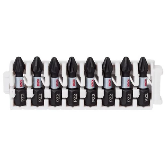Bosch Impact csavarbit készlet 25mm, 8xPZ2, 2608522325