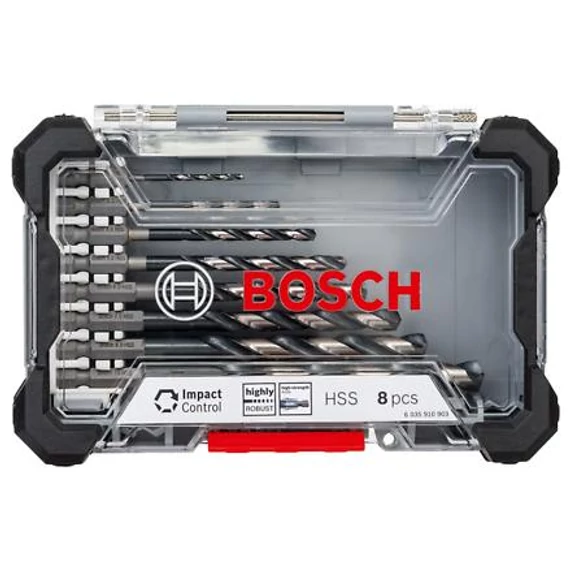 Bosch 8 db-os fémfúrószár készlet (2-10mm), 2608577146