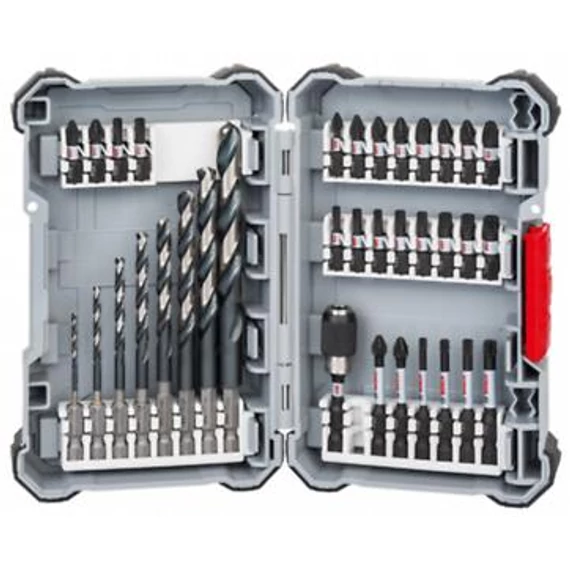 Bosch Fémfúrószár és csavarbit készlet 35db, 2608577148