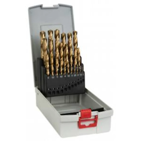 Bosch Fémfúró készlet 25db,HSS-Tin,1-13mm,135°, 2608587019