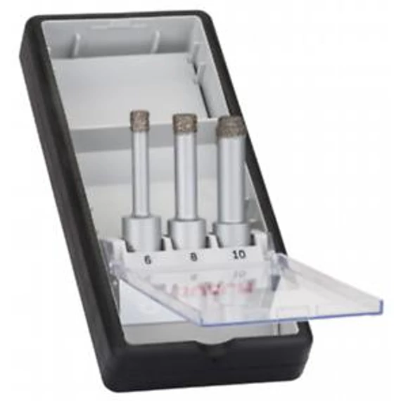Bosch GYÉMÁNTF. ROBUSTL SZETT easyDry 6-8-10mm, 2608587145