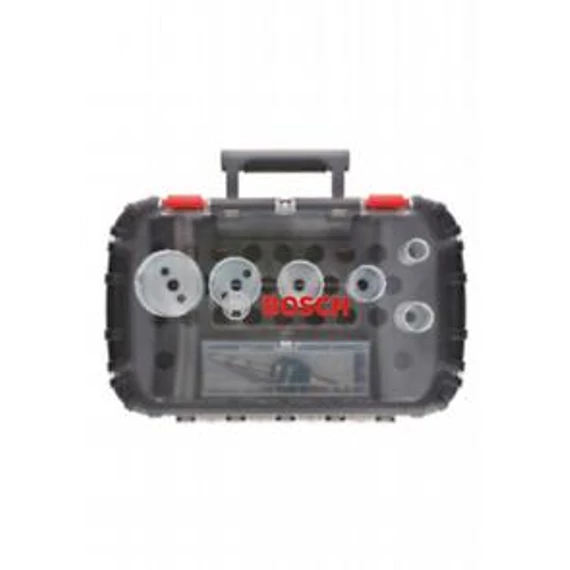 Bosch Keményfémfogú körkivágó szett fa&fém 9db, 2608594189