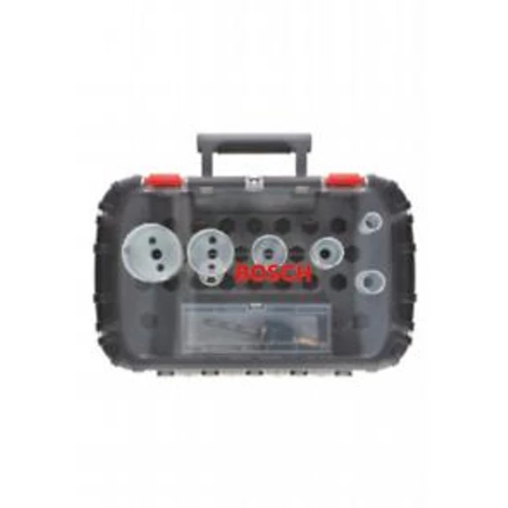 Bosch Keményfémfogú körkivágó szett fa&fém 9db, 2608594190
