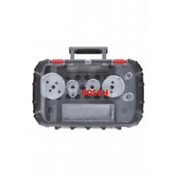 Bosch Keményfémfogú körkivágó szett fa&fém 9db, 2608594191