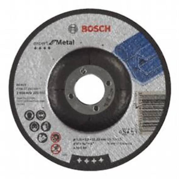 Bosch VÁGÓTÁRCSA HAJLÍTOTT FÉMHEZ 125x2,5MM, 2608600221