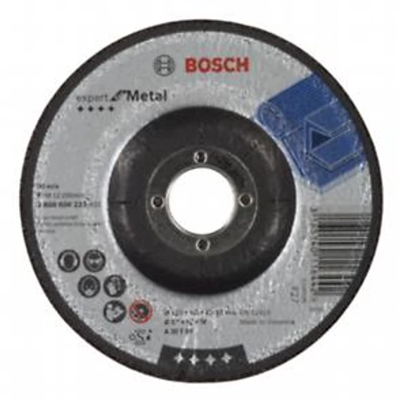Bosch NAGYOLÓTÁRCSA 125x22.23x6.0 MM FÉMHEZ, 2608600223