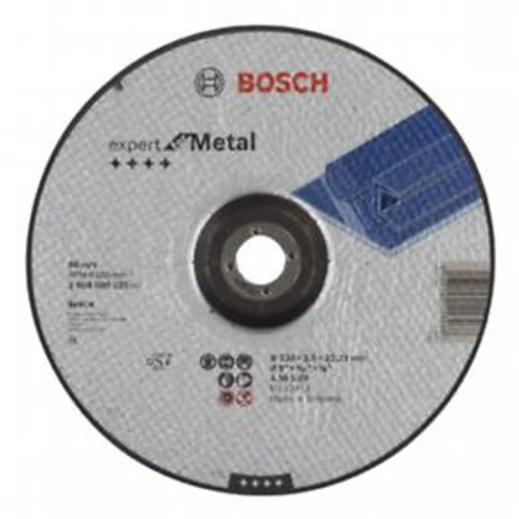 Bosch VÁGÓTÁRCSA HAJLÍTOTT FÉMHEZ 230 X 2,5 MM, 2608600225