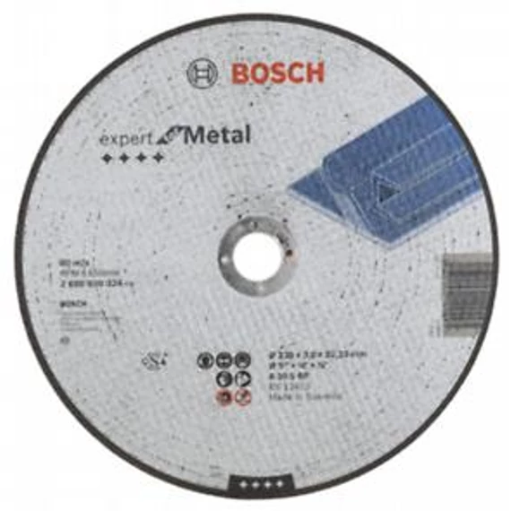 Bosch VÁGÓTÁRCSA EGYENES FÉMHEZ 230 X 3 MM, 2608600324