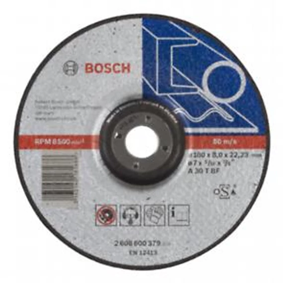 Bosch NAGYOLÓTÁRCSA 180x22.23x8.0 MM FÉMHEZ, 2608600379
