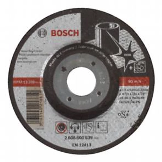 Bosch NAGYOLÓTÁRCSA INOX 115X6 MM, 2608600539