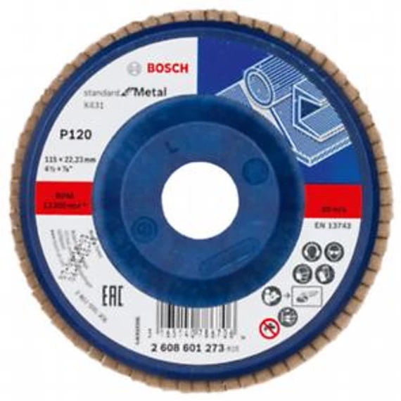 Bosch Legyezőtárcsa SfM,115mm,G120,1x, 2608601273