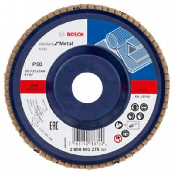 Bosch Legyezőtárcsa SfM,125mm,G60,1x, 2608601275
